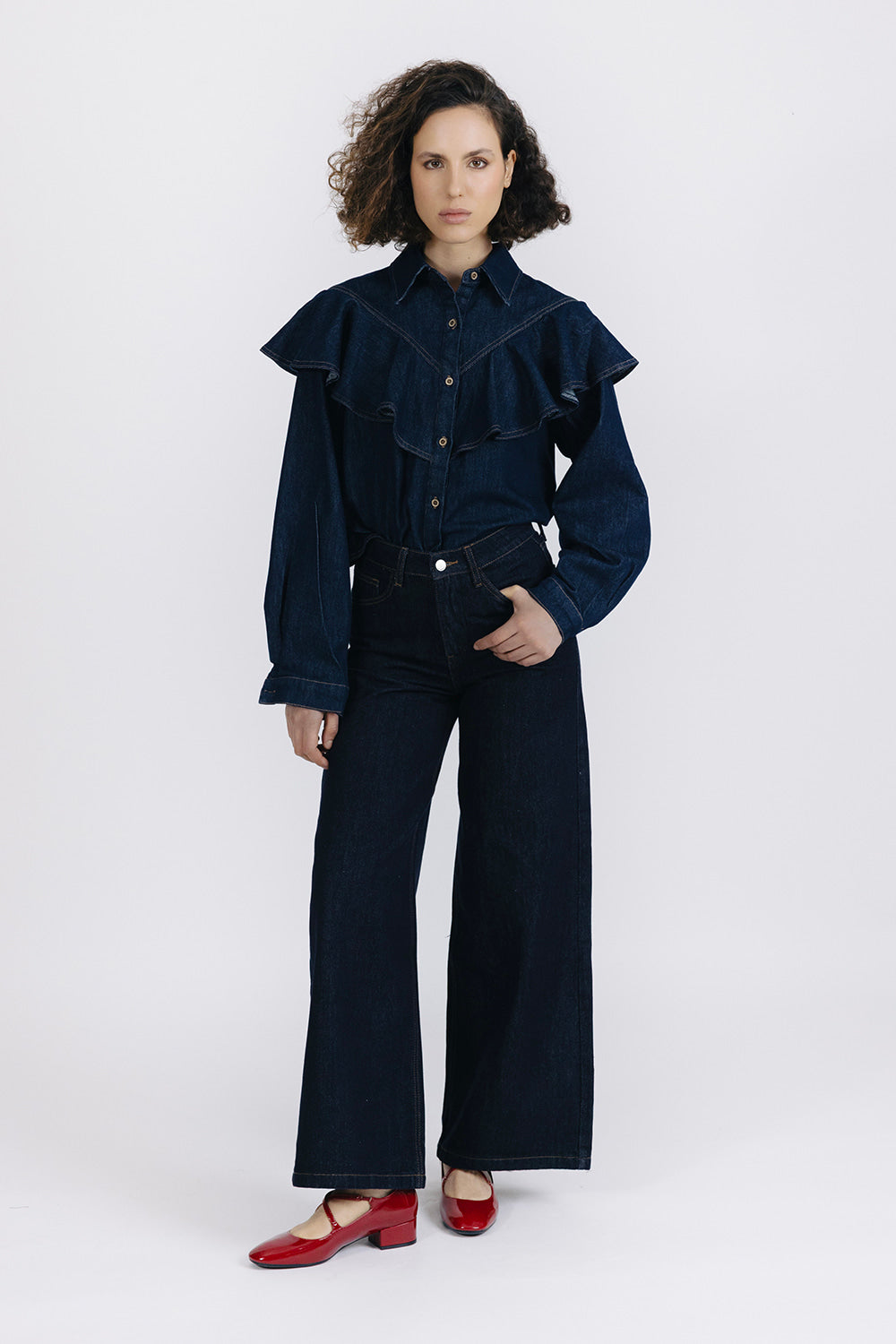 VAQUEROS BRISBANE DENIM OSCURO